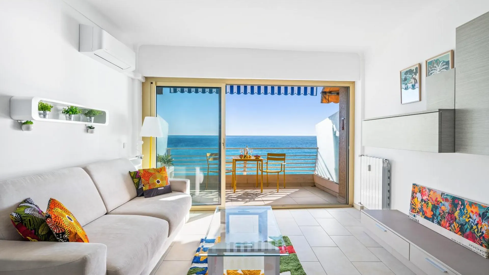 Le Coq Florentina - Air Conditioning - Seafront - Wifi Menton Apartment