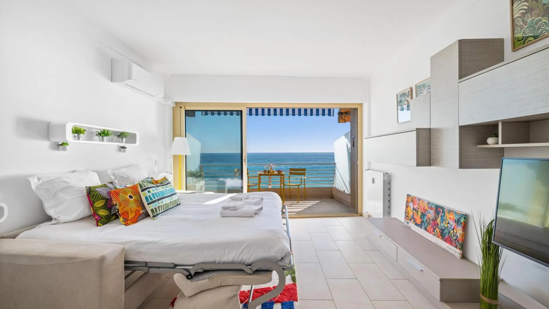 Le Coq Florentina - Air Conditioning - Seafront - Wifi Menton 0*,  France